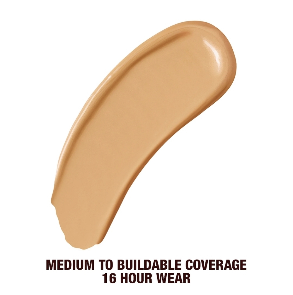 NIB $49 Charlotte Tilbury Beautiful Skin Medium Coverage Liquid Foundation 7W - Picture 4 of 7